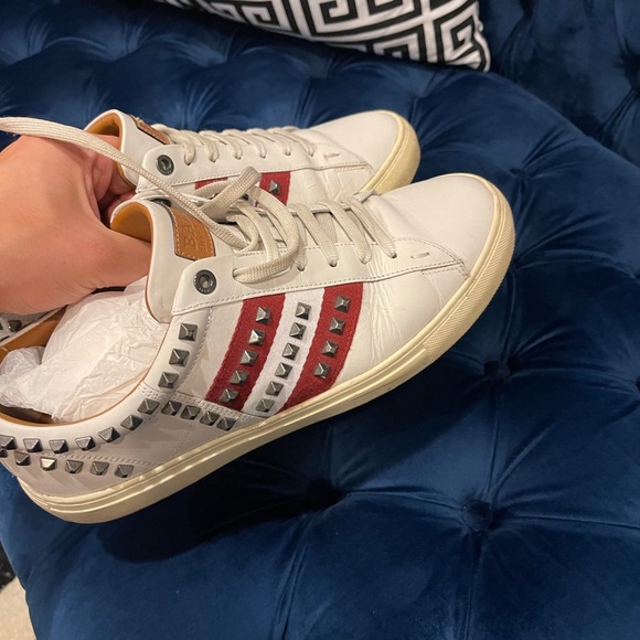 Bally Mens stud sneakers - Picture 6 of 10